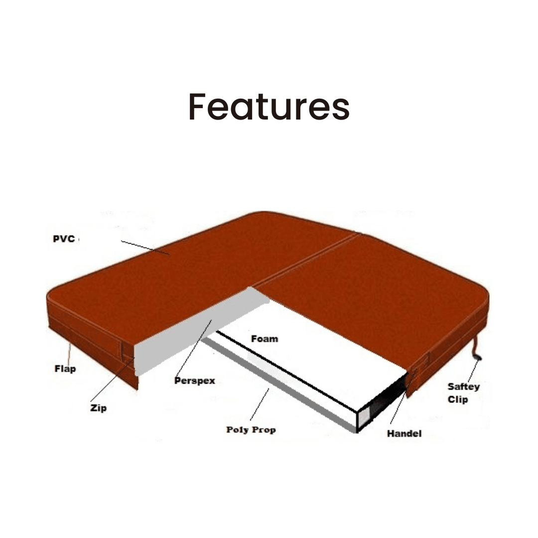 Jacuzzi Cover Custom Made ( Shape 1 ) 3 Jacuzzi Cover Custom Made ( Shape 1 ) - Image 3