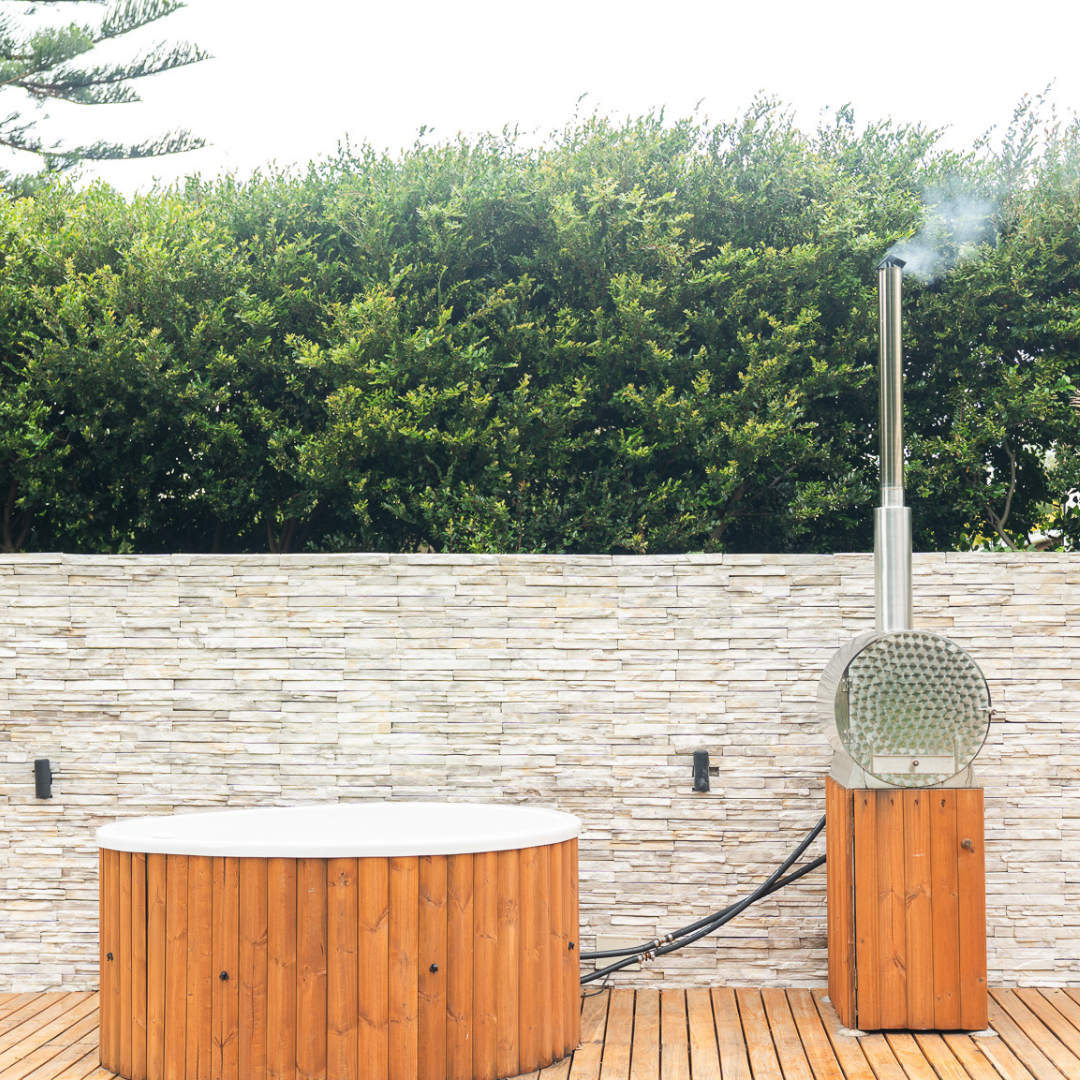 Wood Fired Hot Tub